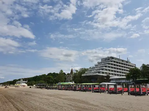Baltic Beach Hotel no pludmales