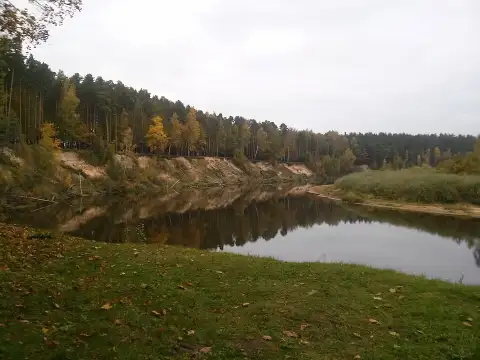 Gaujas stāvie krasti Valmierā