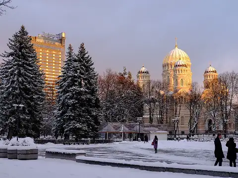 Esplanāde ziemā