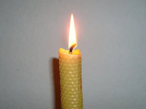 vaska svece (ilustratīvs)