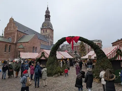 Ziemassvētku tirdziņš Rīgā